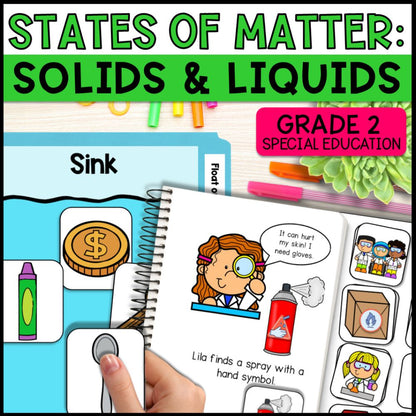 States of Matter Grade 2 Adapted Science Special Education
