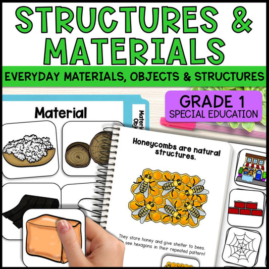 Structures & Materials Grade 1 Adapted Science - Special Education