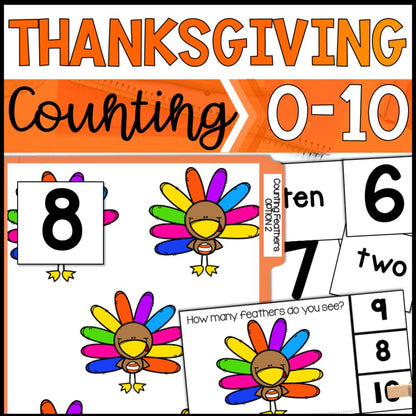 thanksgiving counting 0 to 10 cover