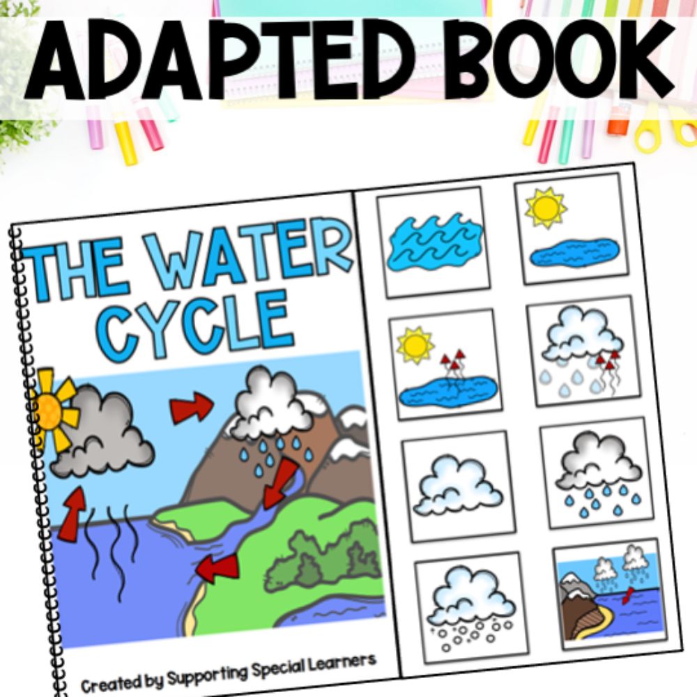 the water cycle activities adapted book