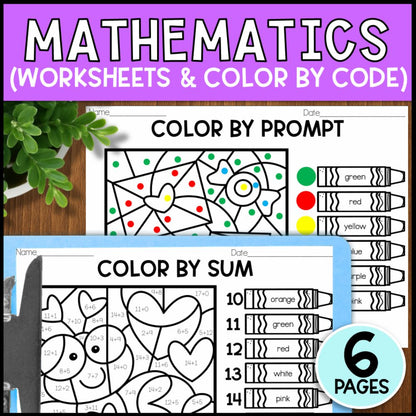 Valentine's Math, Literacy & Art Activities - Special Education