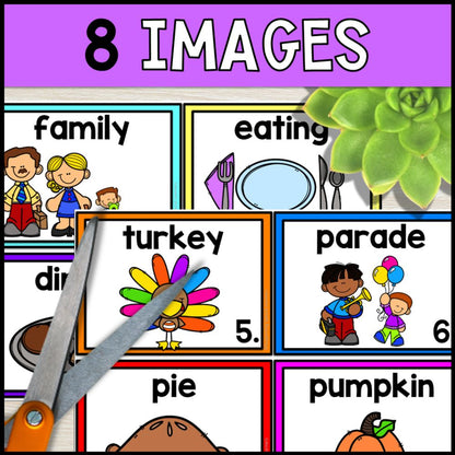 write the room activities thanksgiving - special education 8 images