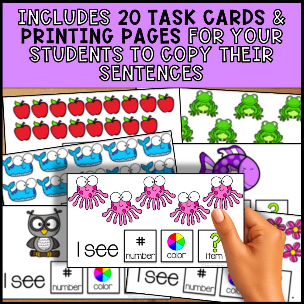 Writing Simple Sentences and Sentence Structure